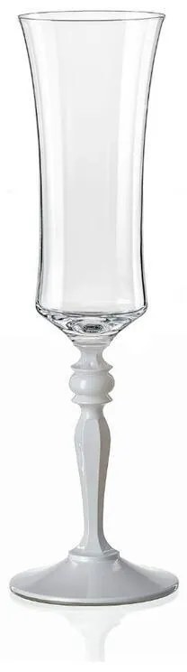 Crystalex poháre na šampanské Glass & Porcelain 190 ml 6KS