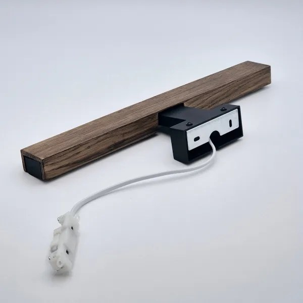 Brilagi-LED Kúpeľňové osvetlenie zrkadla WOODY MIRROR LED/8W/230V IP44 dub/čierna