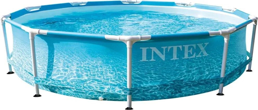 INTEX Plážový bazén s kovovým rámom 305x76 cm