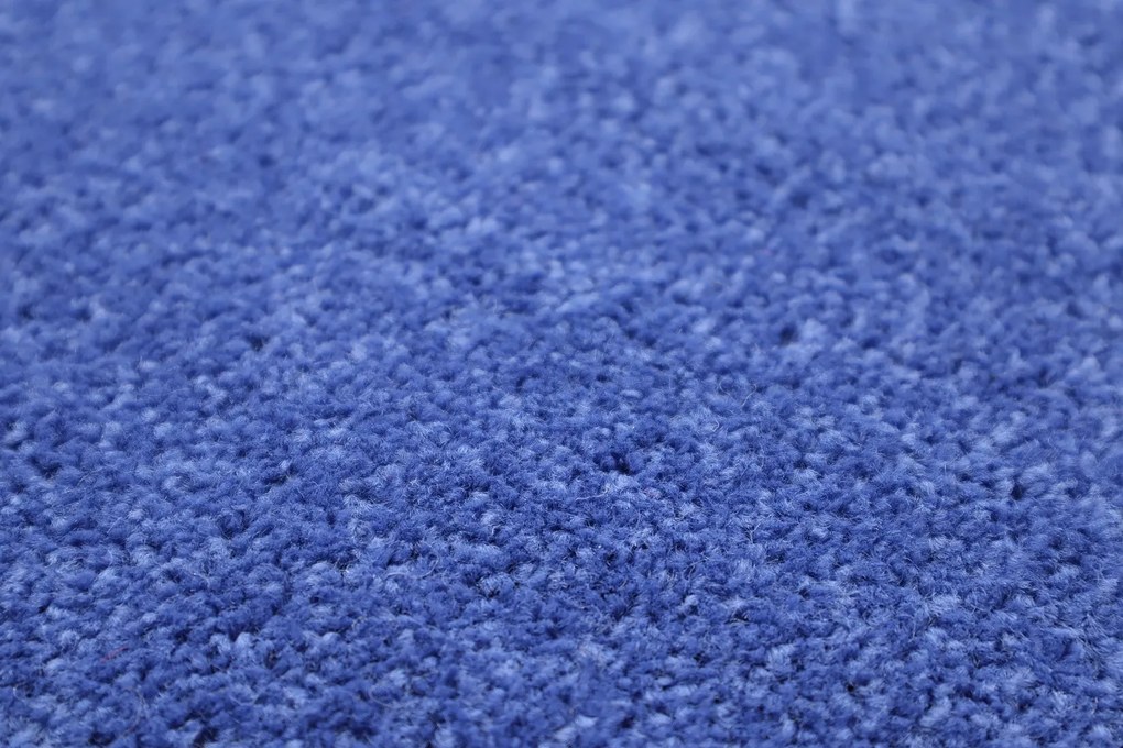 Vopi, Kusový koberec Eton modrý 82 štvorec, 400x400, modrá, obývacia izba