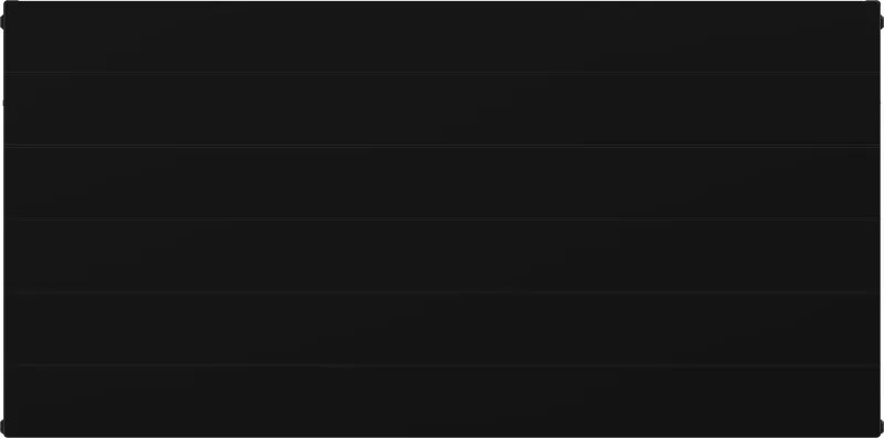 Mexen, Panelový radiátor Mexen Line CL22 500 x 1000 mm, bočné pripojenie, 1364 W, čierny - W422L-050-100-70