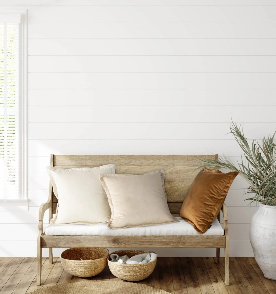 DEKORAČNÁ OBLIEČKA NA VANKÚŠ RIA 45X45 CM KRÉMOVÁ