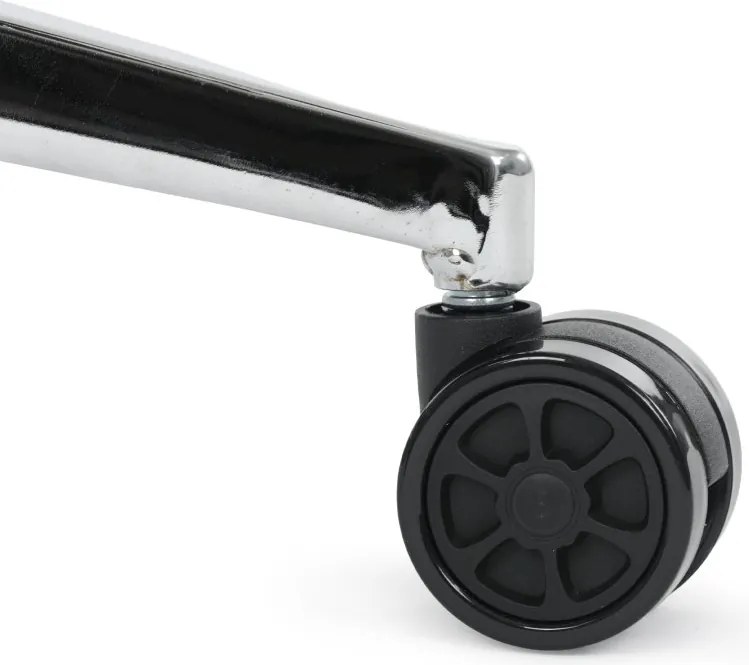 Kancelárska ergonomická stolička PORTE II — sieťovina, čierna