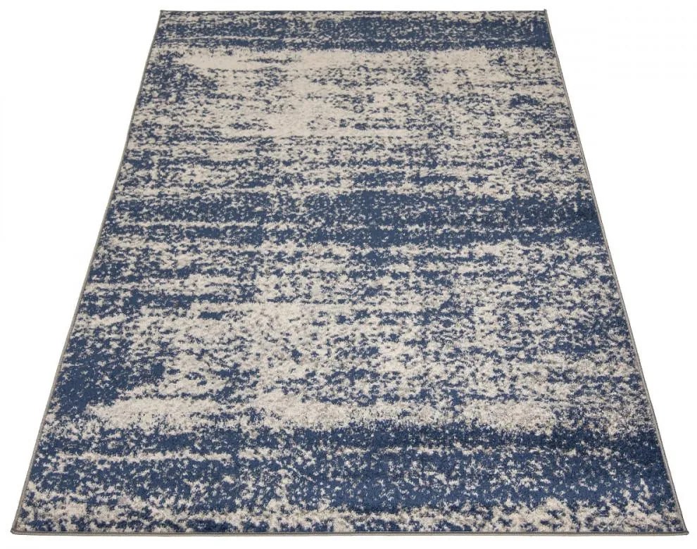 Kusový koberec Spring modrý 80x200cm