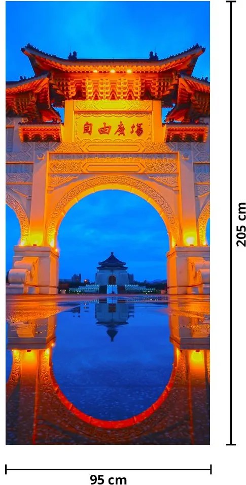 Fototapeta na dvere - Taiwan (95x205cm)