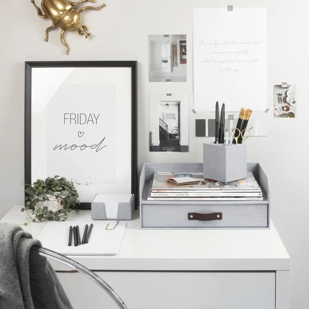 Kartónový organizér na dokumenty so zásuvkou Walter – Bigso Box of Sweden