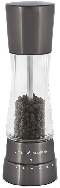 Cole&Mason - Sada mlynčekov na soľ a korenie DERWENT 2 ks 19 cm antracit