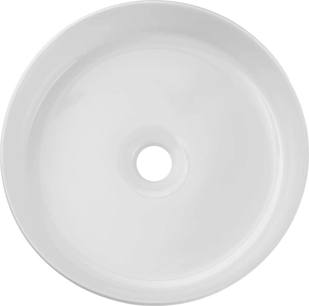 Comad Keramické umývadlo na dosku BEYOND 2 WHITE, biela