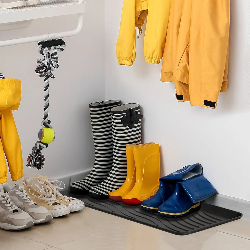 Orion 2. trieda - Odkvapkávač na topánky, podložka ANTI-DROPS XXL, antracit 78 x 38 cm