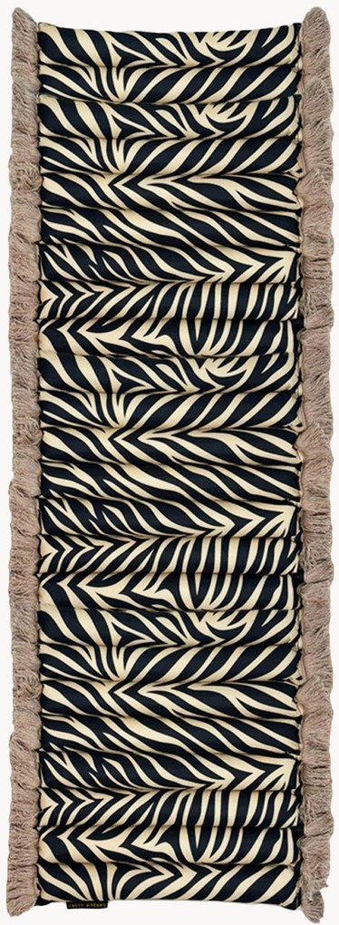 Záhradná poduška na lavicu Zebra