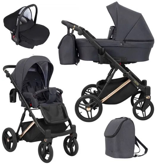 Kočík Kunert Lazzio Premium copper frame 3v1 - 08