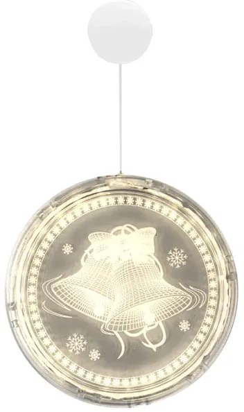Sviatočná LED dekorácia - 311382A zvonček