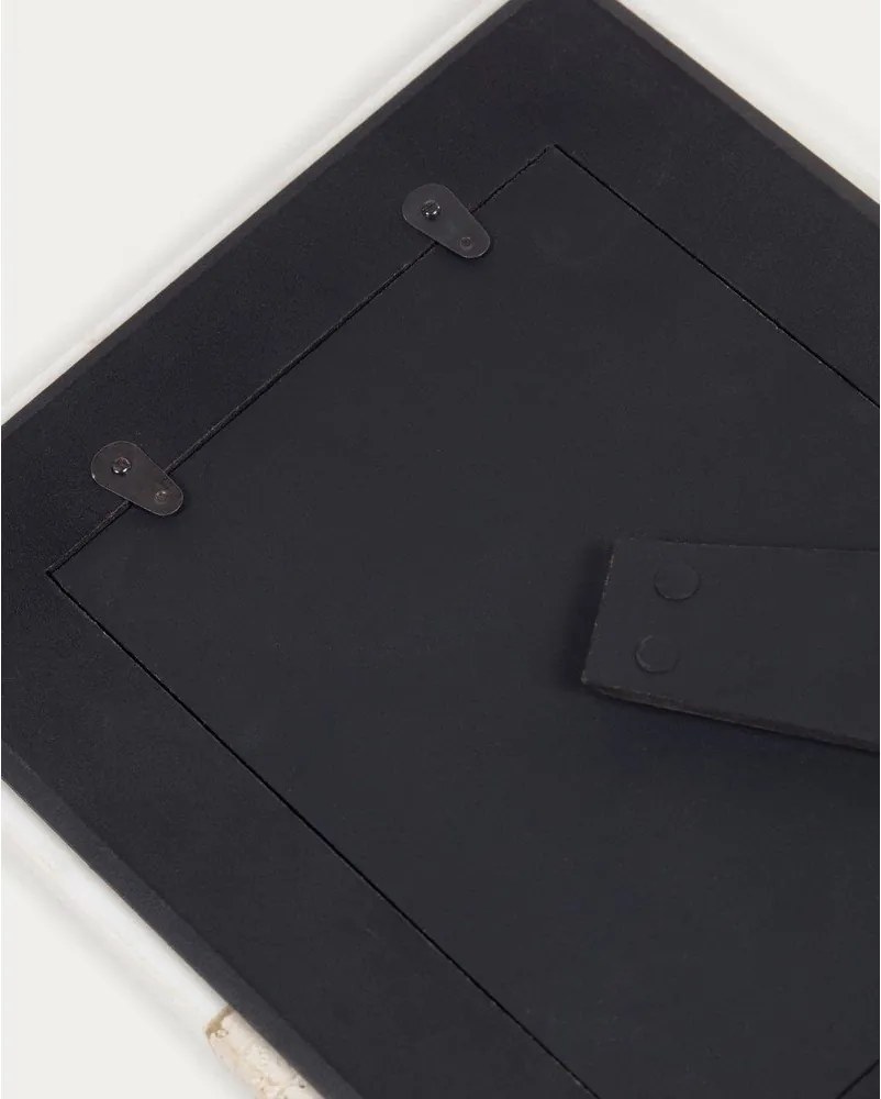 Biely kamenný stojací rámček 18x23 cm Uria – Kave Home