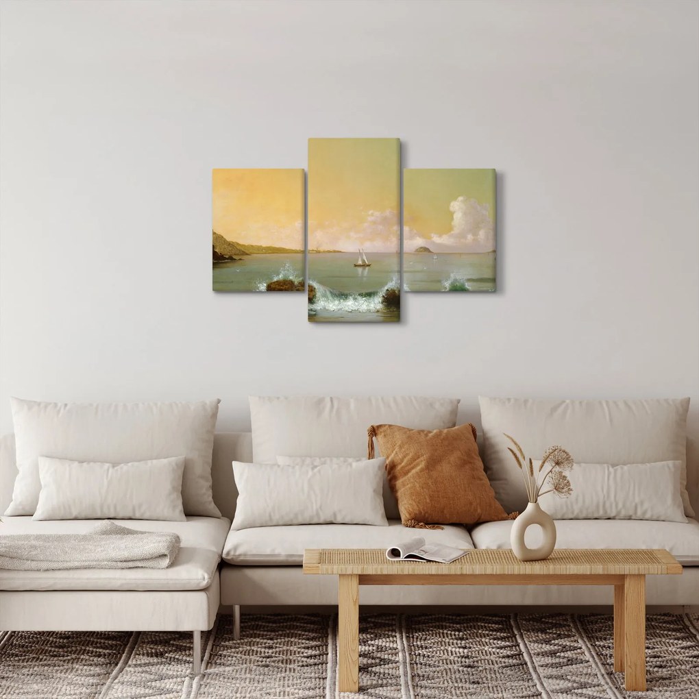 Obraz - Martin Johnson Heade, Rio de Janeiro Bay, reprodukcia (90x60 cm)