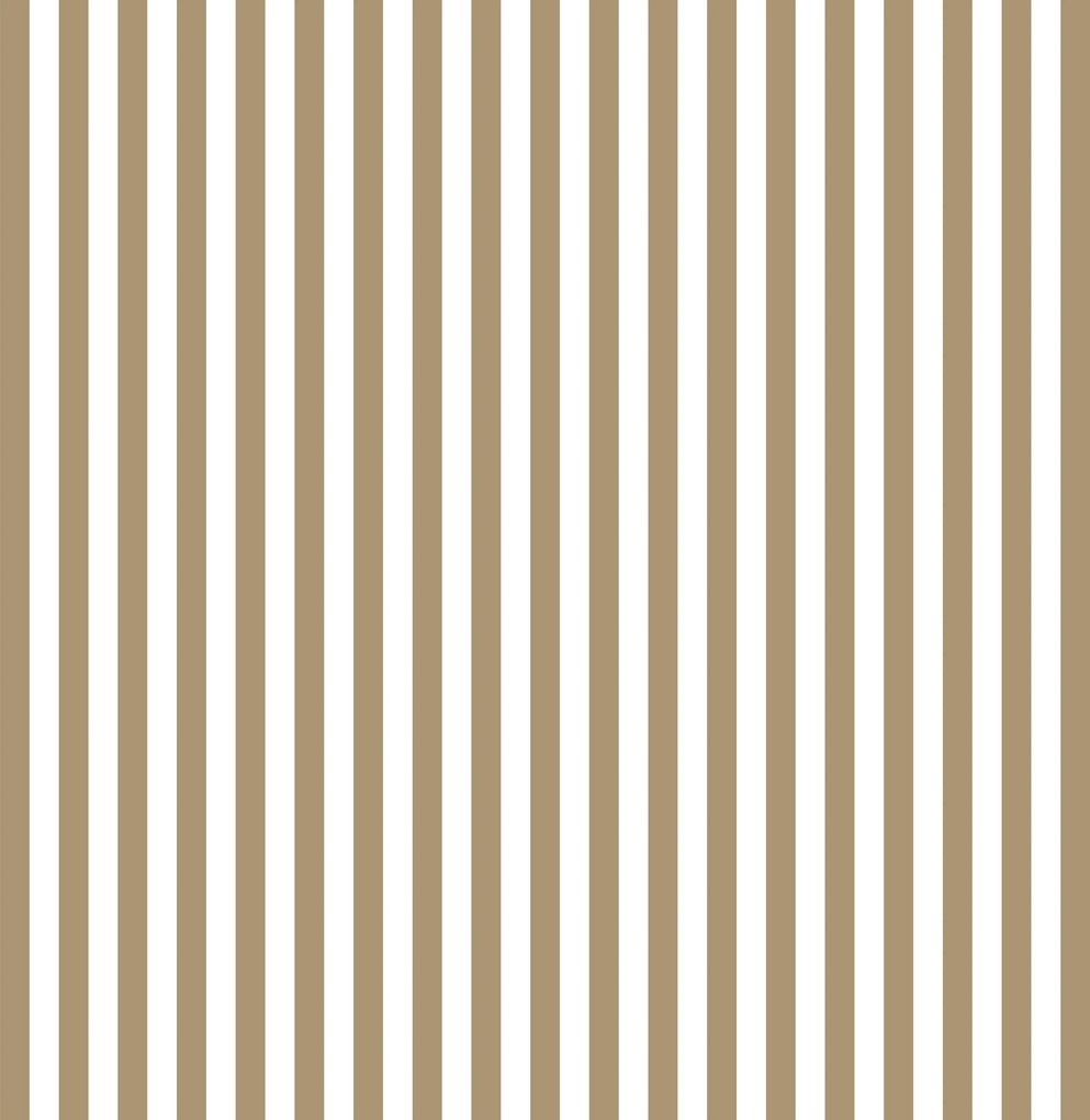 Skladacie plážové lehátko SAND STRIPES, hnedé