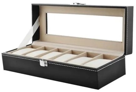 Organizér na hodinky so 6 priehradkami ISO TRADE
