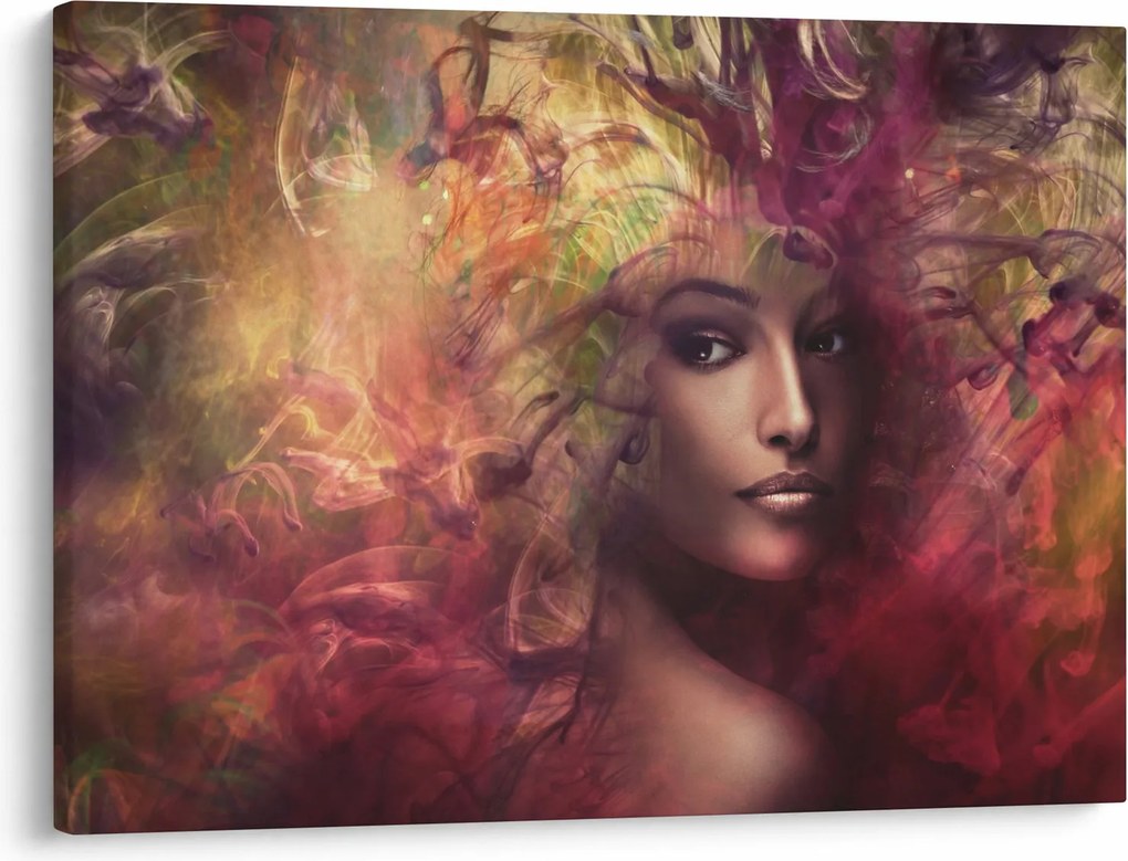 Obraz - Fantasy žena (70x50 cm)
