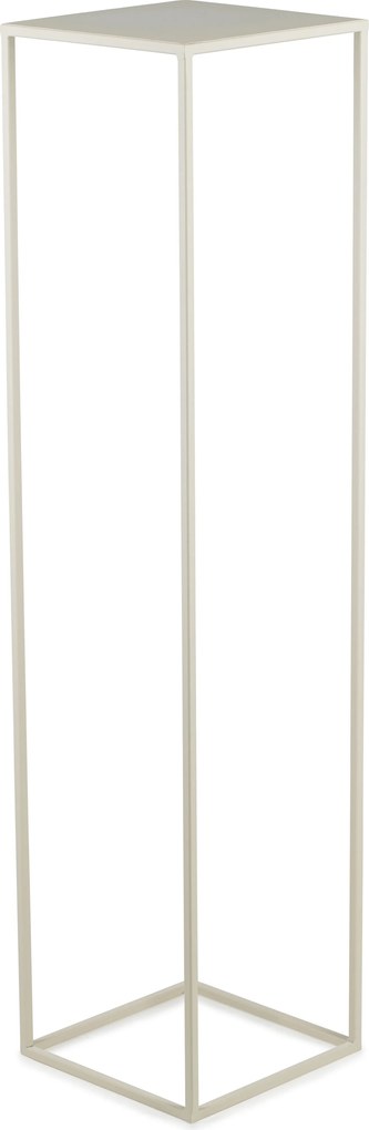 STOJAN NA KVETINÁČ SIMPLE 100X24X24 CM KRÉMOVÁ