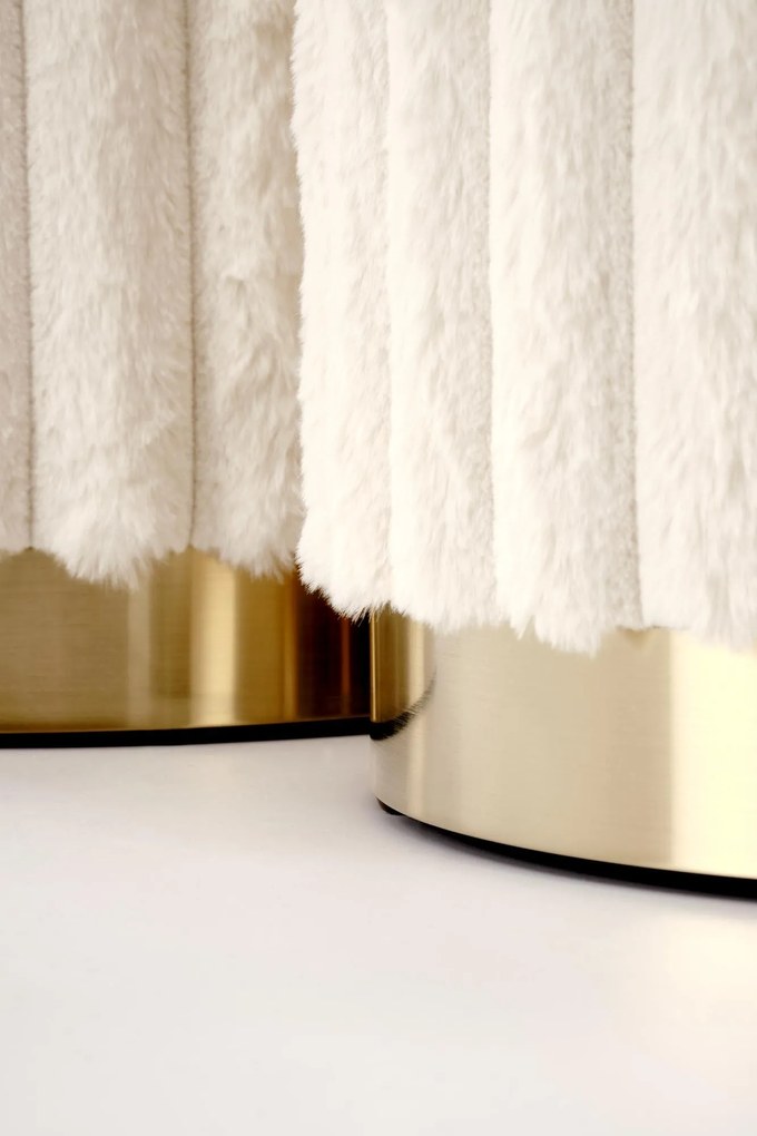 Sada 2 ks taburetů Fido krémová