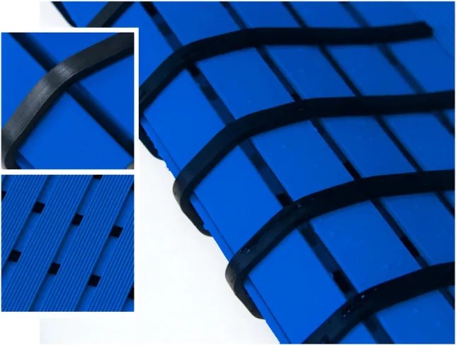 Kúpeľňová predložka modrá