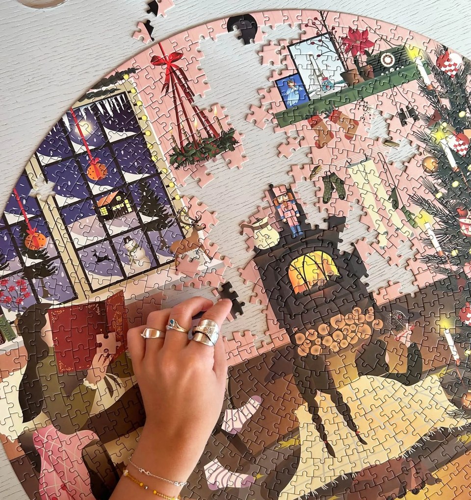 ViSSEVASSE Puzzle Wonderful Christmas Time 1000 dielikov