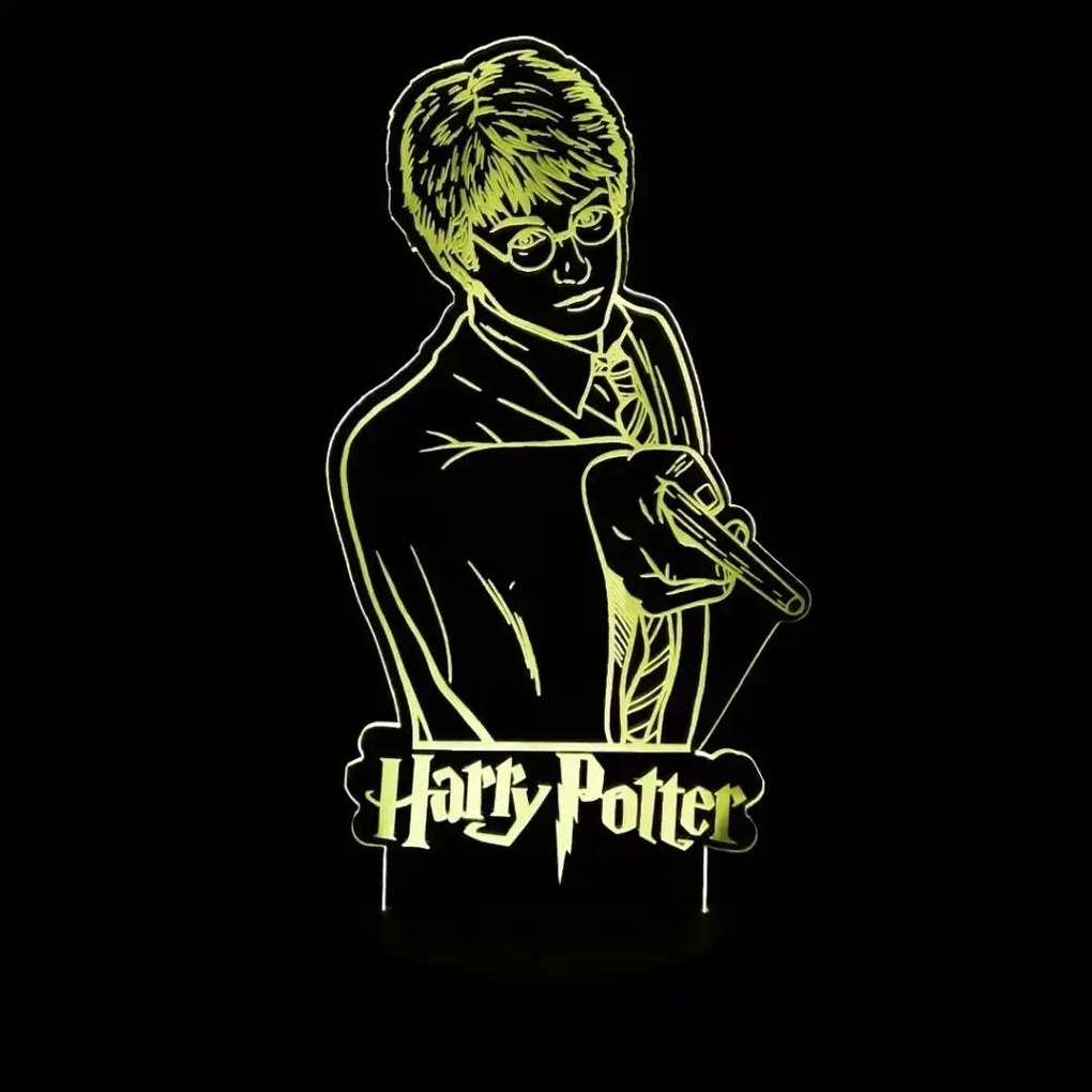 3Dmix 3DL-DFS054 – 3D LED nočná lampa - Harry Potter (Aroma)