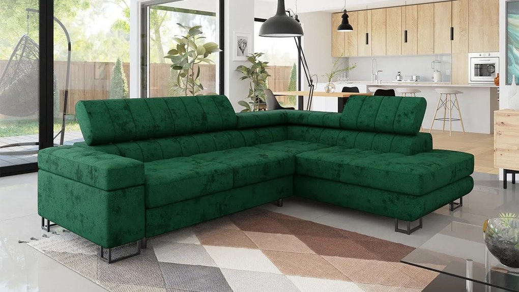 Moderná pohovka Wales Premium, Dostupné poťahy: Sorriso 04, Strana: ľavá