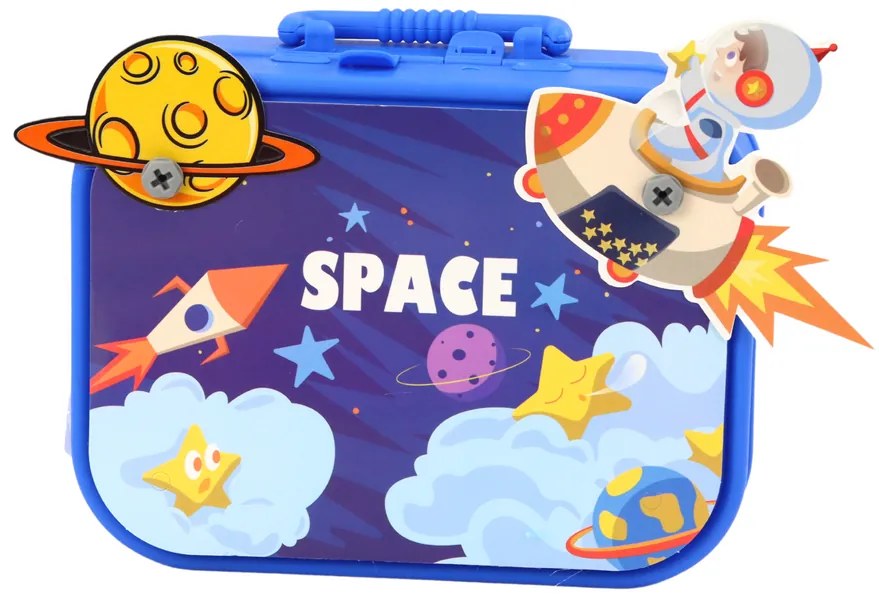 LEAN TOYS Kufor Vesmír - 228 kusov