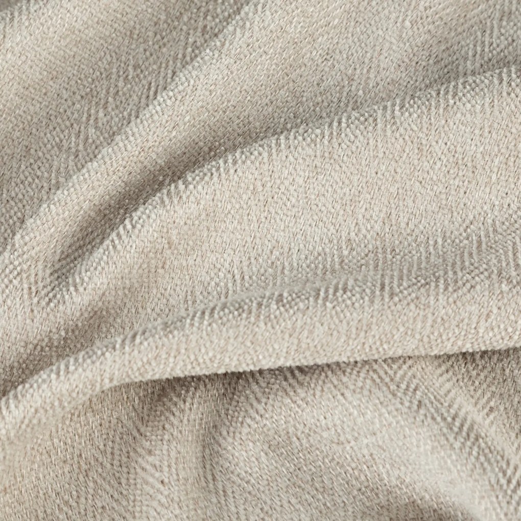 ZÁVES NA PÁSKE BLAKE 140X270 CM SVETLOBÉŽOVÁ