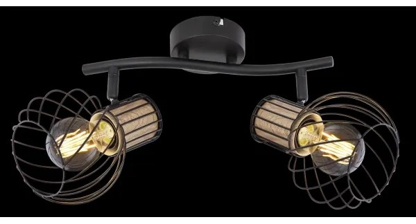 Globo 54012-2S - Bodové svietidlo LUISE 2xE27/40W/230V