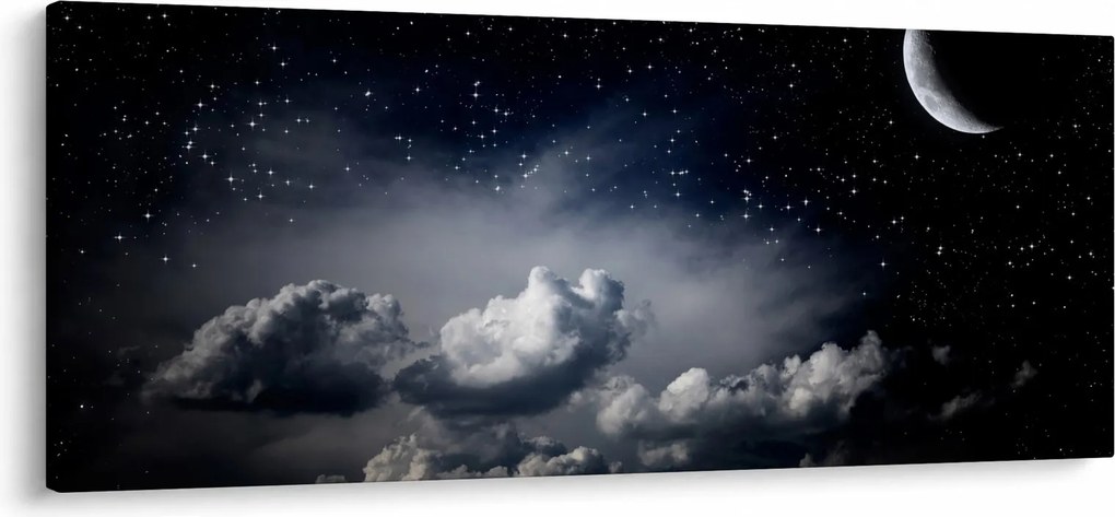 Obraz - Hviezdna obloha (120x50 cm)