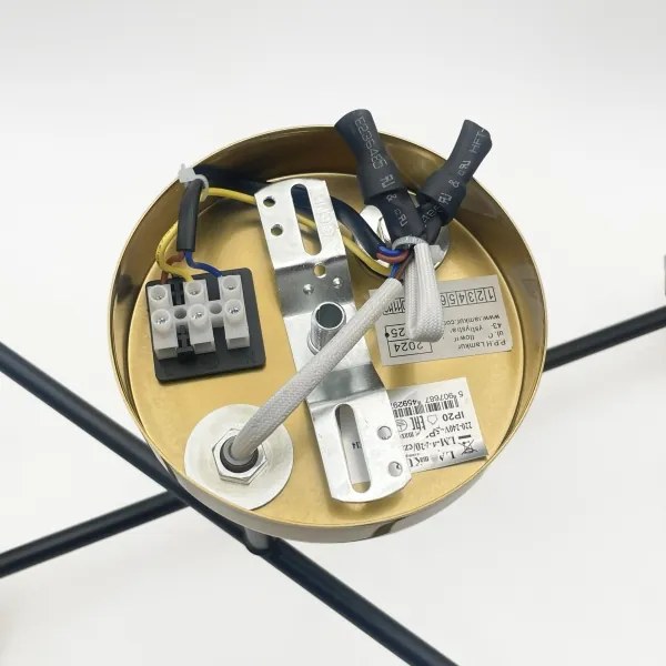 Brilagi - Prisadený luster MALIVA 4xE14/15W/230V zlatý