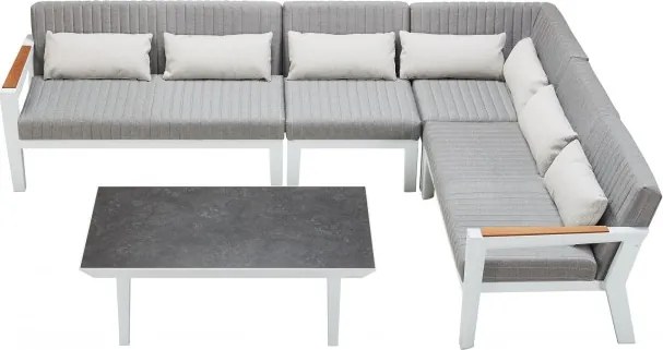 CHAMPION - 5 miestna rohová sedacia súprava