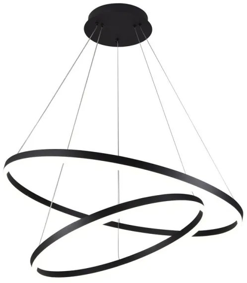 LED Stmievateľný luster na lanku LED/100W/230V 3000-6500K + diaľkové ovládanie