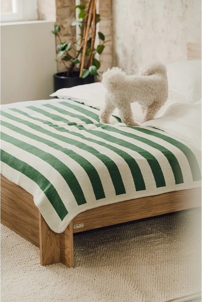 Zelená deka 160x200 cm Onu – noo.ma