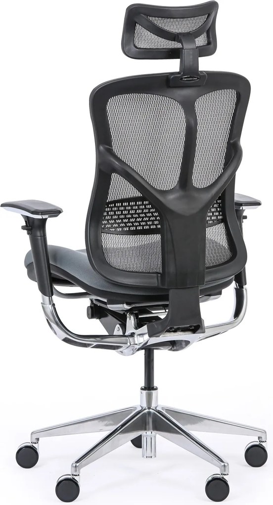 Multifunkčná kancelárska stolička WINSTON AB, sivá