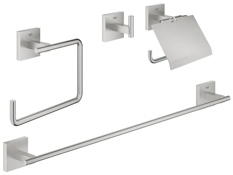 GROHE 41115DC0 - Sada príslušenstva START CUBE 558 mm lesklý chróm