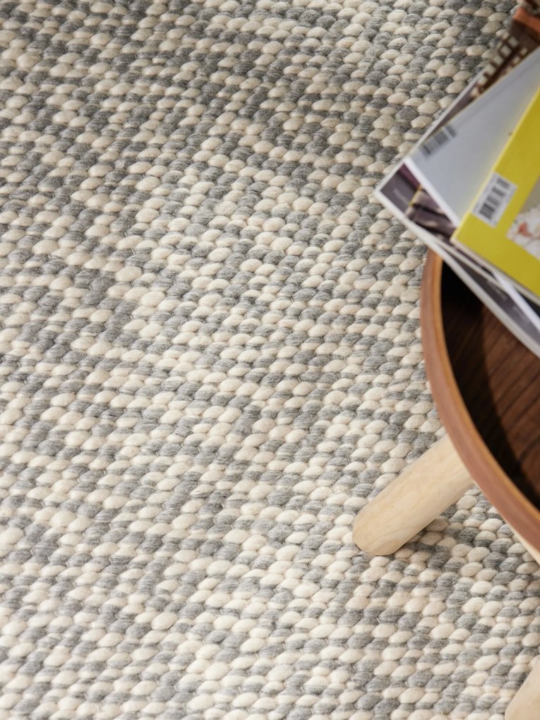 ELLE Decoration, Kusový koberec Lyon Beans 106317 Natural Cream Grey z kolekcie Elle, 160x230, šedá, obývacia izba