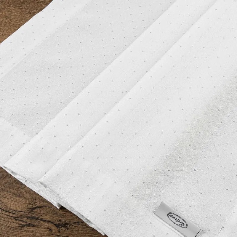 Dekorstudio Behúň na stôl ELIZA zdobený striebornou niťou Rozmer behúňa (šírka x dĺžka): 40x200cm