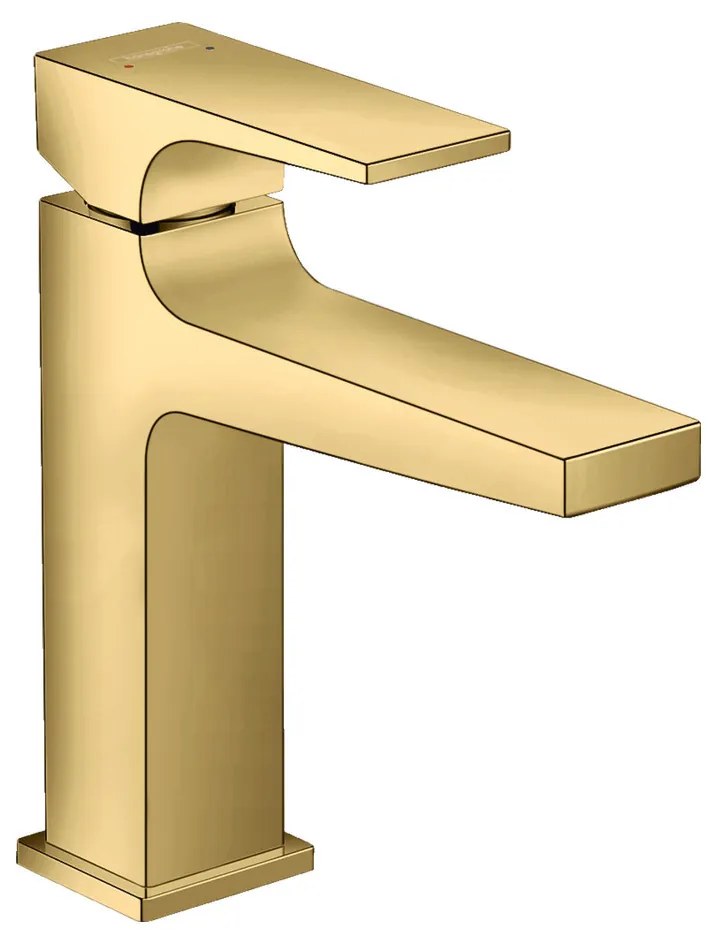 Hansgrohe Metropol, umývadlová batéria 110 s výpustom Push-Open, zlatá lesklá, HAN-32507990