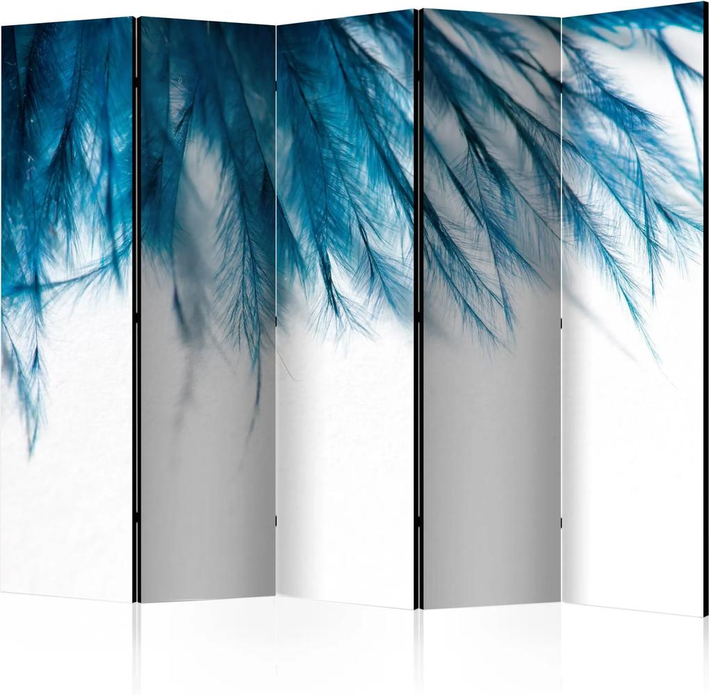 Paraván - Sapphire Feathers II [Room Dividers] 225x172