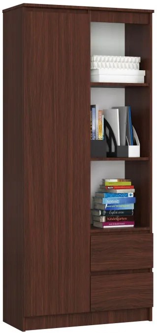 Regál R11 R80 1D 2SZ CLP wenge