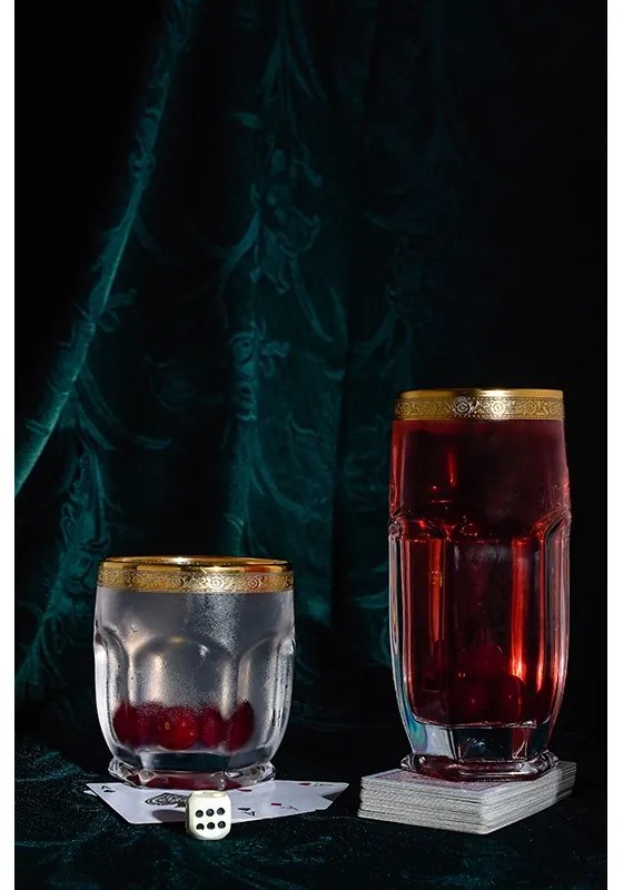 BOHEMIA SAFARI GOLD POHÁR 300 ML SADA 6 KS