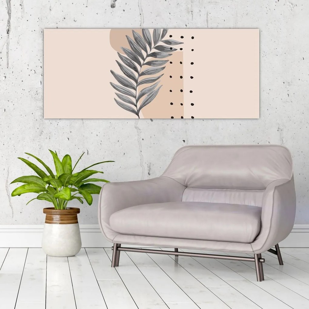 Obraz - Ilustrovaný list N⁰2 (120x50 cm)