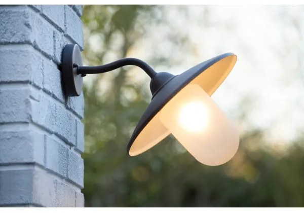 Lucide 11870/01/97 - Vonkajšie nástenné svietidlo ARUBA 1xE27/60W/230V