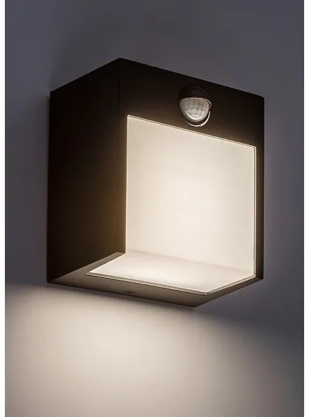 Rabalux 7478-LED Vonkajšie nástenné svietidlo so senzorom BALIMO LED/12W/230V IP44