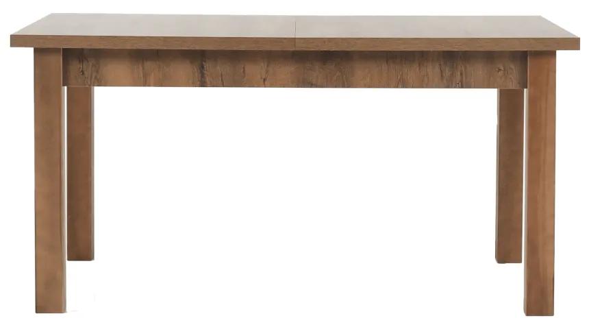 Kondela Jedálenský stôl, rozkladací, dub lefkas tmavý, 160-203x90 cm, MONTANA STW