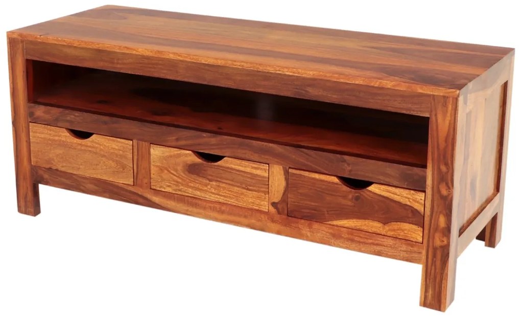 furniture-nabytek.cz - Drevený tv stolík z masívu palisander 120x50x40