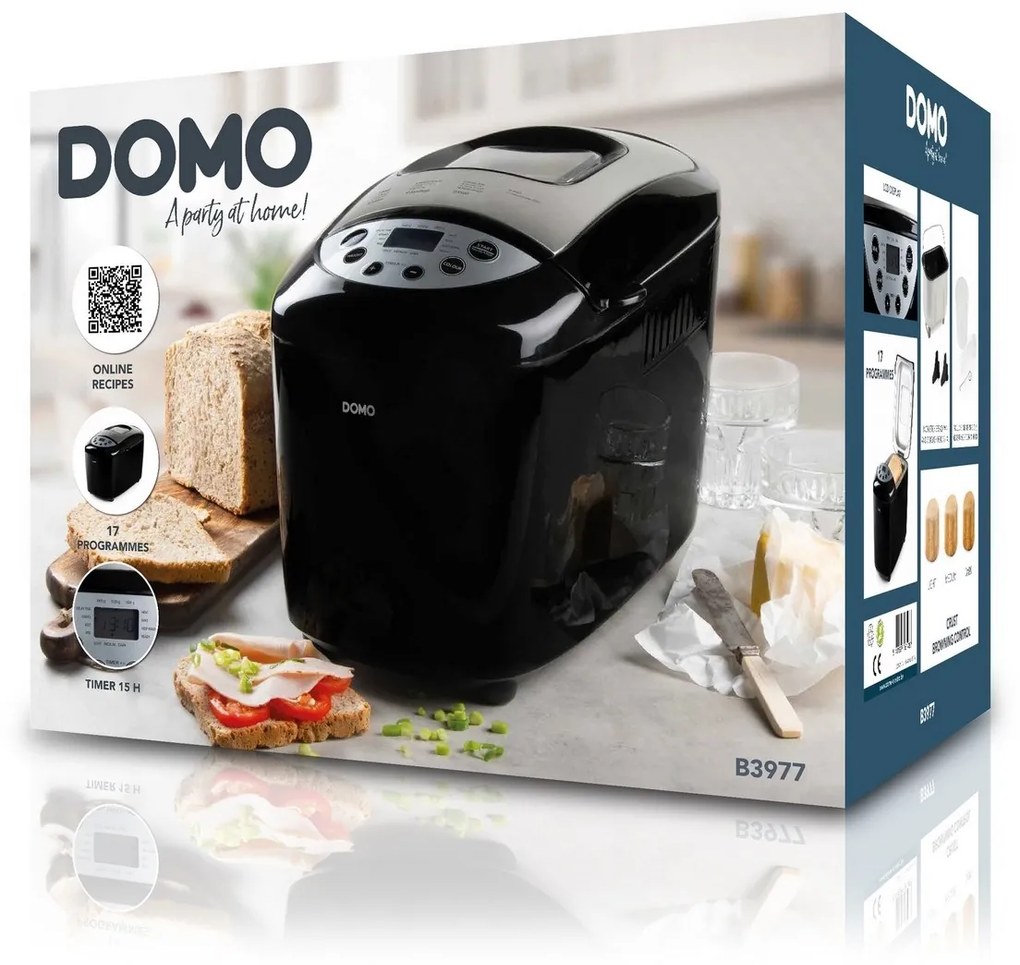 DOMO B3977 domáca pekáreň, dvojháková