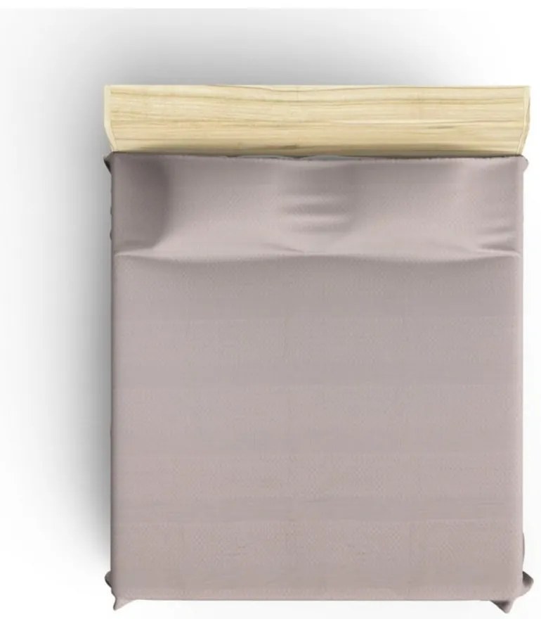 Svetlohnedá bavlnená ľahká prikrývka cez posteľ Brown, 220 x 240 cm